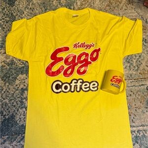 Kelloggs Eggo coffee shirt & mug